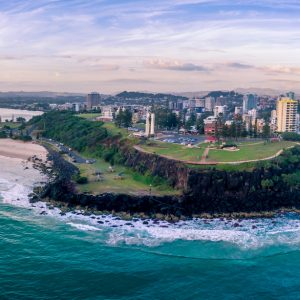 Sunrise over Point Danger, Tweed Heads