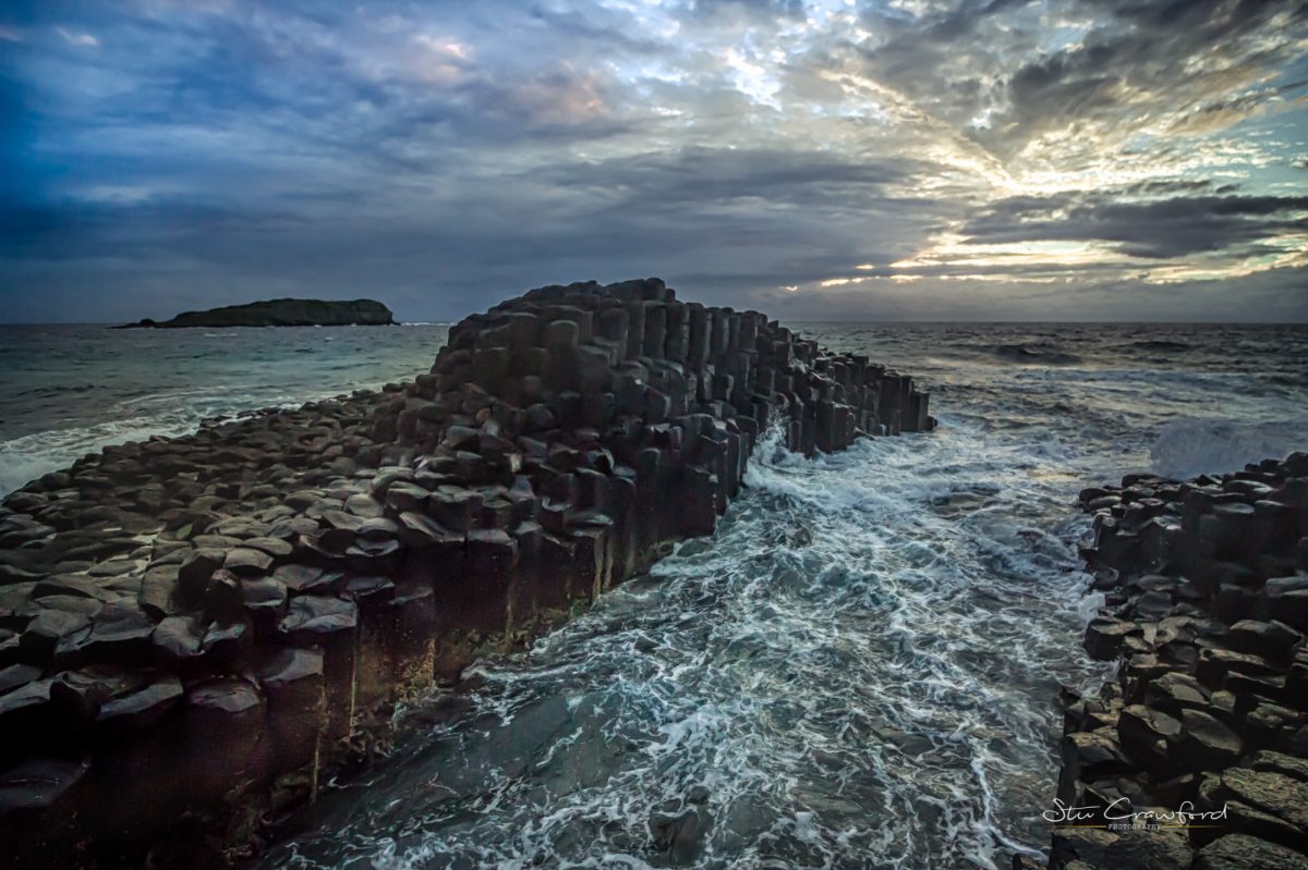 A Stormy Sunrise Over The Giants Causeway Stuart Photography a-stormy-sunrise-over-the-giants-causeway-stuart-photography